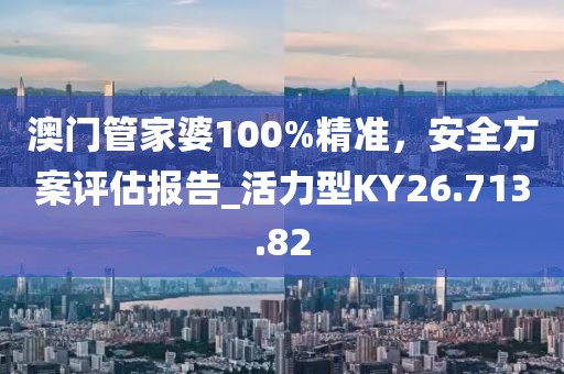 澳门管家婆100%精准，安全方案评估报告_活力型KY26.713.82