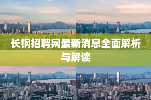 长钢招聘网最新消息全面解析与解读