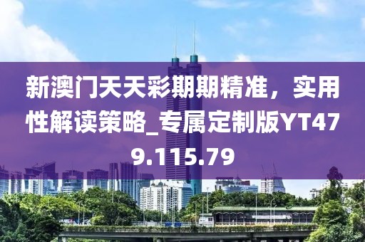 新澳门天天彩期期精准，实用性解读策略_专属定制版YT479.115.79