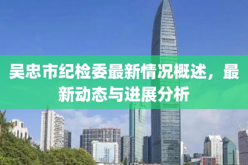吴忠市纪检委最新情况概述，最新动态与进展分析