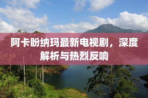 阿卡盼纳玛最新电视剧，深度解析与热烈反响