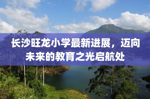 长沙旺龙小学最新进展，迈向未来的教育之光启航处