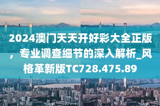 2024澳门天天开好彩大全正版，专业调查细节的深入解析_风格革新版TC728.475.89