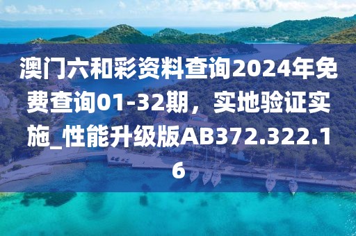 澳门六和彩资料查询2024年免费查询01-32期，实地验证实施_性能升级版AB372.322.16