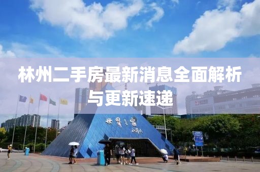 林州二手房最新消息全面解析与更新速递