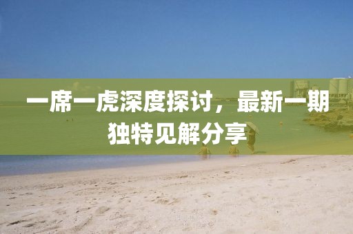 一席一虎深度探讨，最新一期独特见解分享