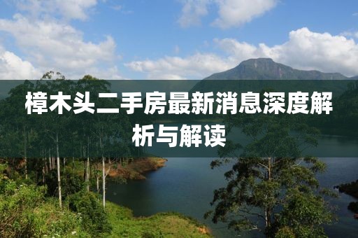樟木头二手房最新消息深度解析与解读