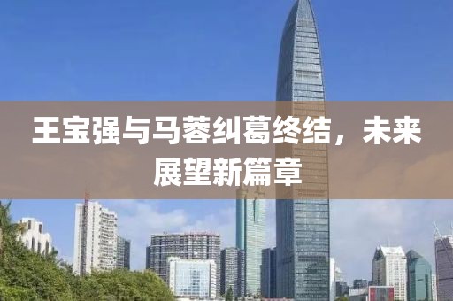 王宝强与马蓉纠葛终结，未来展望新篇章