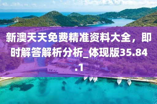 新澳天天免费精准资料大全，即时解答解析分析_体现版35.84.1