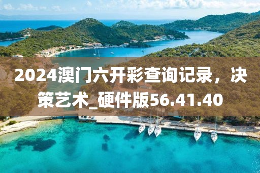2024澳门六开彩查询记录，决策艺术_硬件版56.41.40