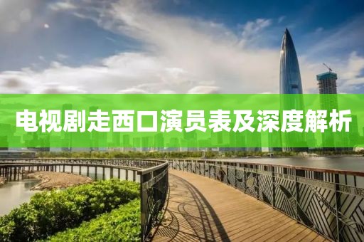 电视剧走西口演员表及深度解析