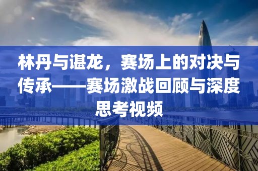 林丹与谌龙，赛场上的对决与传承——赛场激战回顾与深度思考视频