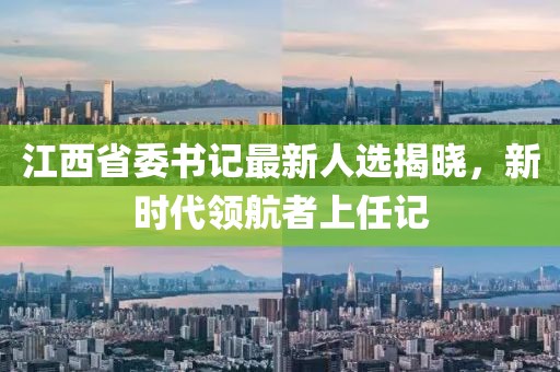江西省委书记最新人选揭晓，新时代领航者上任记