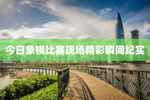 今日象棋比赛现场精彩瞬间纪实