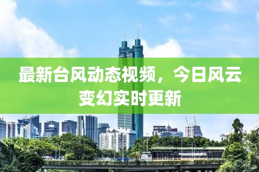最新台风动态视频，今日风云变幻实时更新