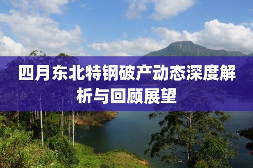 四月东北特钢破产动态深度解析与回顾展望