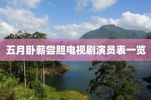 五月卧薪尝胆电视剧演员表一览
