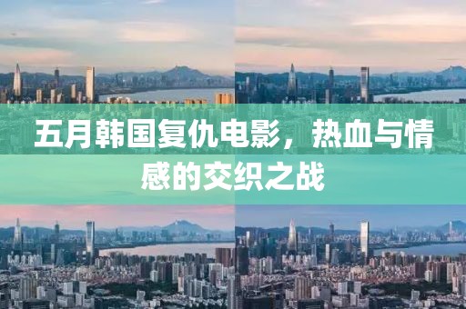 五月韩国复仇电影，热血与情感的交织之战