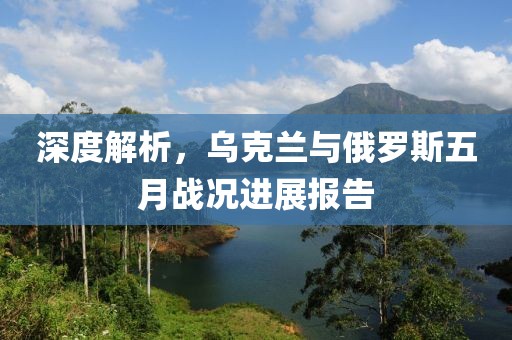 深度解析，乌克兰与俄罗斯五月战况进展报告
