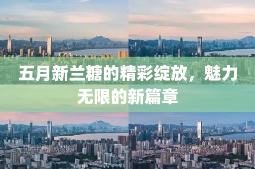 五月新兰糖的精彩绽放，魅力无限的新篇章