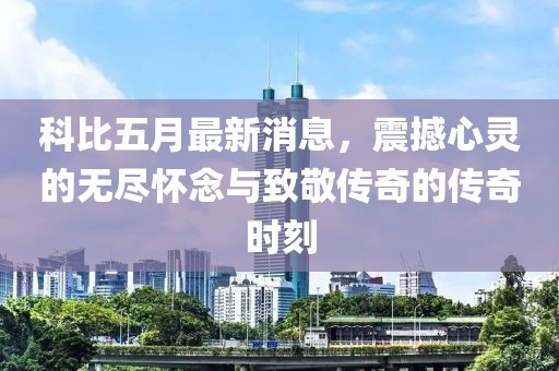 科比五月最新消息，震撼心灵的无尽怀念与致敬传奇的传奇时刻