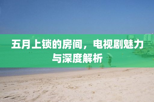 五月上锁的房间，电视剧魅力与深度解析