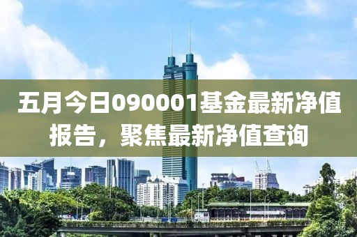 五月今日090001基金最新净值报告，聚焦最新净值查询