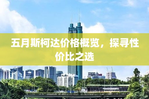 五月斯柯达价格概览，探寻性价比之选