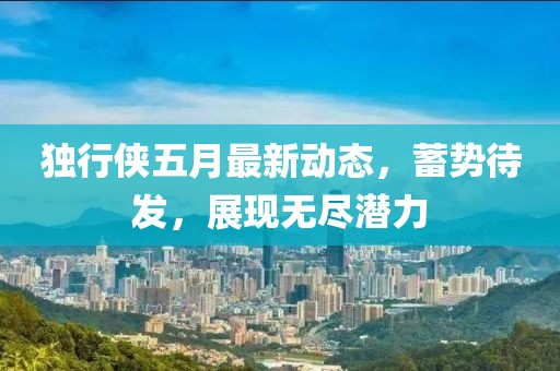 独行侠五月最新动态，蓄势待发，展现无尽潜力