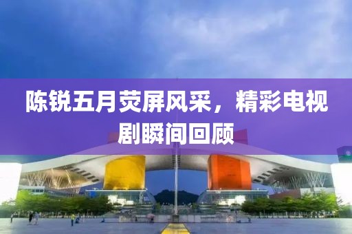 陈锐五月荧屏风采，精彩电视剧瞬间回顾