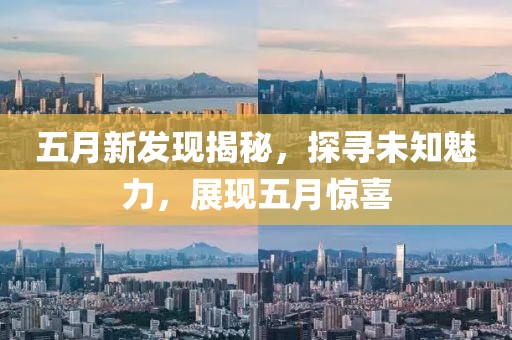 五月新发现揭秘，探寻未知魅力，展现五月惊喜