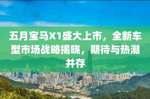 五月宝马X1盛大上市，全新车型市场战略揭晓，期待与热潮并存