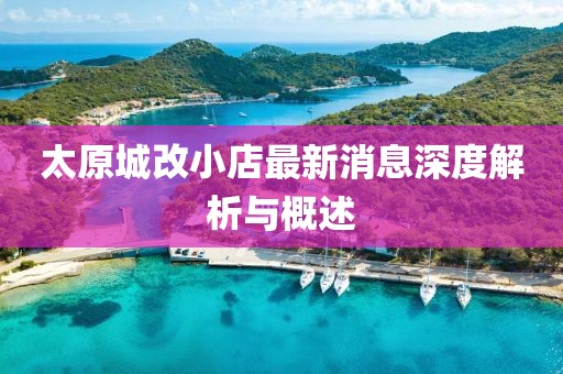 太原城改小店最新消息深度解析与概述