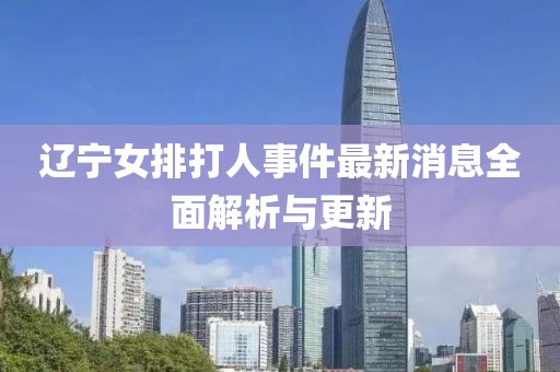 辽宁女排打人事件最新消息全面解析与更新