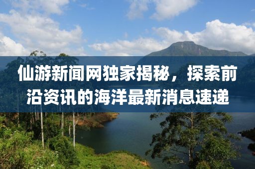 仙游新闻网独家揭秘，探索前沿资讯的海洋最新消息速递