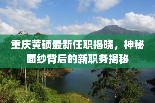 重庆黄硕最新任职揭晓，神秘面纱背后的新职务揭秘