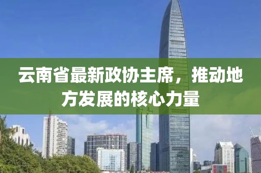 云南省最新政协主席，推动地方发展的核心力量